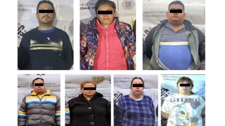 Cae célula de presuntos extorsionadores y narcomenudistas en la Álvaro Obregón