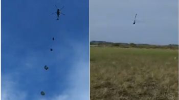 “No se enganchó”: Graban muerte de un cadete de la Naval Militar durante ejercicio de paracaidismo