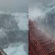 Tripulantes de barcos cargueros filman olas gigantes y las comparten en redes sociales