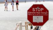 Turistas siguen acudiendo al Valle de la Muerte pese a la letal ola de calor