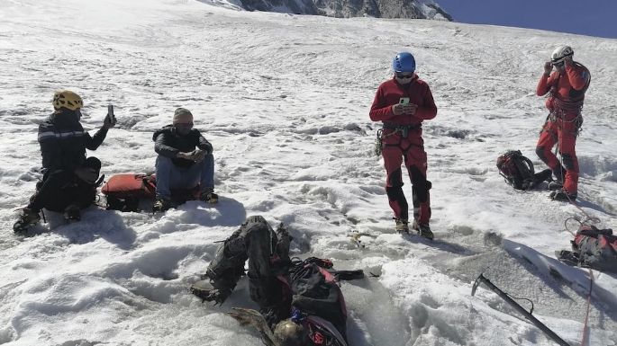 Hallan en la cumbre más alta de Perú la momia de un estadunidense que murió hace 22 años