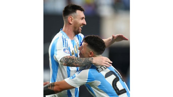 Con goles de Messi y Álvarez, Argentina se mete a la final de la Copa América