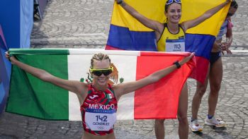 Otra medalla se esfuma para México: Alegna González llega en quinto lugar en marcha 20 kilómetros