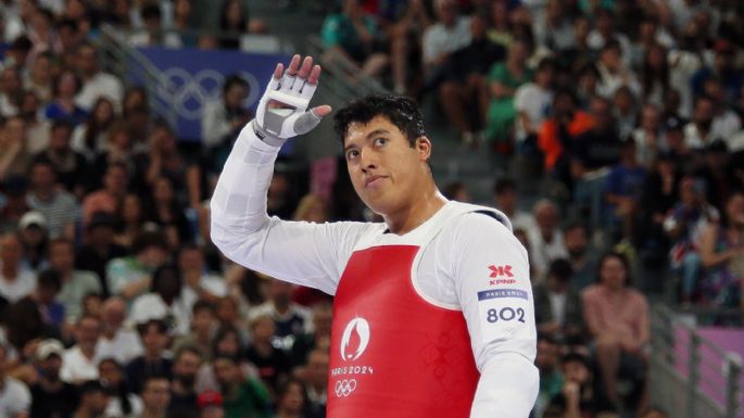 Carlos Sansores se queda sin medalla en taekwondo en París 2024