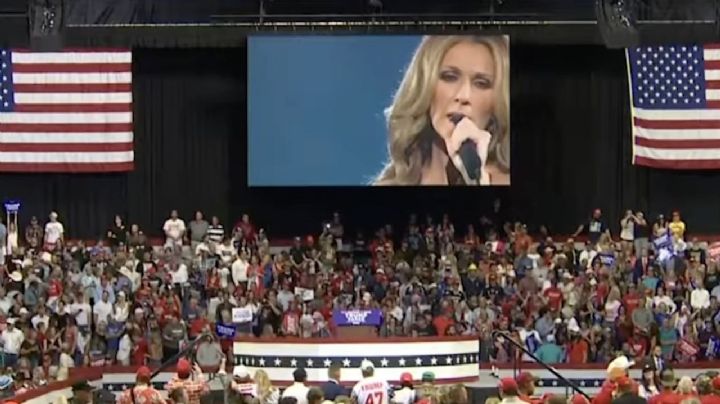 Celine Dion denuncia que Trump usó la canción 'My heart will go on' sin autorización