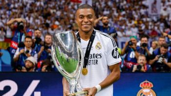 Mbappé debuta en el Real Madrid con gol y título de la Supercopa de Europa (Video)