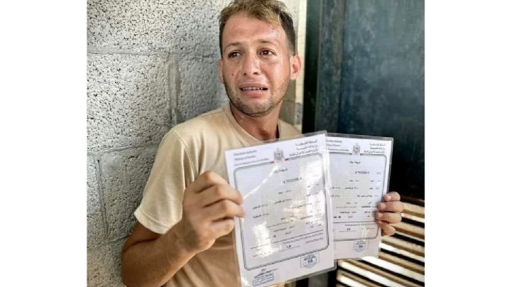 Bebés mellizos palestinos mueren por ataque israelí mientras su padre tramitaba sus certificados