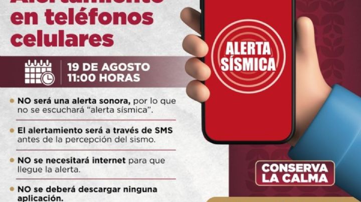 Alerta sísmica en celulares: ¿en qué consiste la prueba, fecha y hora?