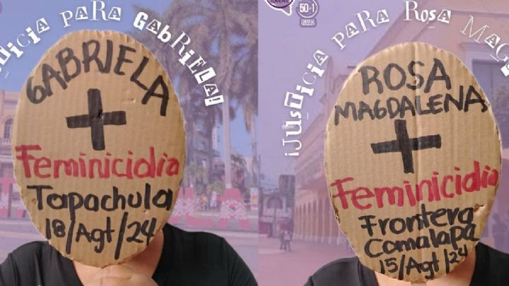 Dos feminicidios fueron cometidos este fin de semana en Chiapas