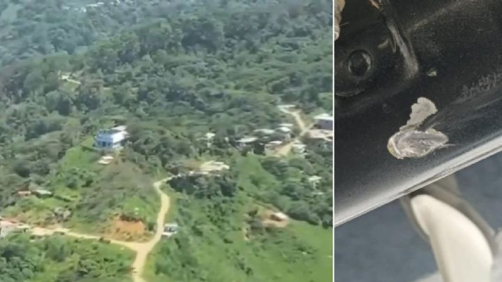 Disparan a helicóptero de Protección Civil de Chiapas (Video)