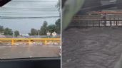 Lluvia provoca el desbordamiento del Río de los Remedios entre Naucalpan y Tlalnepantla