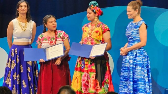 Oaxaqueñas ganan diploma de excelencia del "Premio Nobel del Agua"