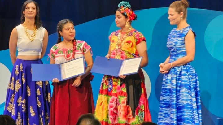 Oaxaqueñas ganan diploma de excelencia del "Premio Nobel del Agua"