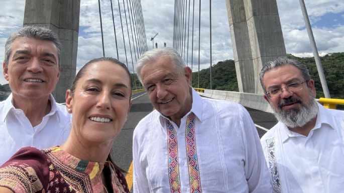 AMLO inaugura el puente de La Concordia, pero pobladores temen que lo usen grupos criminales