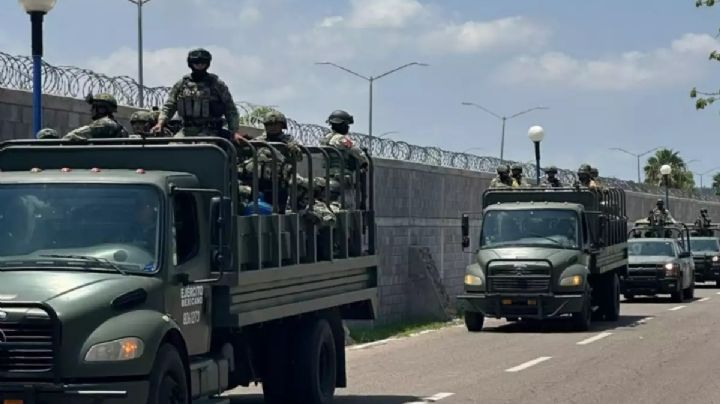 Ejército enfrenta a civiles armados en Culiacán