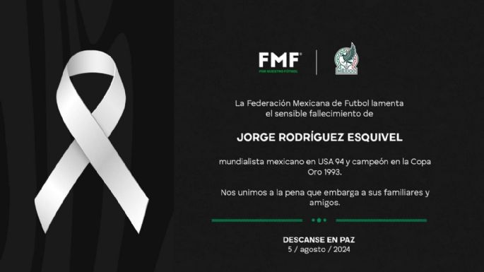 FMF “mata” al futbolista Jorge Rodríguez Esquivel, después ofrece disculpas por error