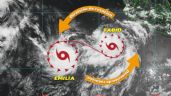 Efecto Fujiwhara: ciclones Fabio y Emilia se fusionarían este miércoles; se prevén lluvias fuertes