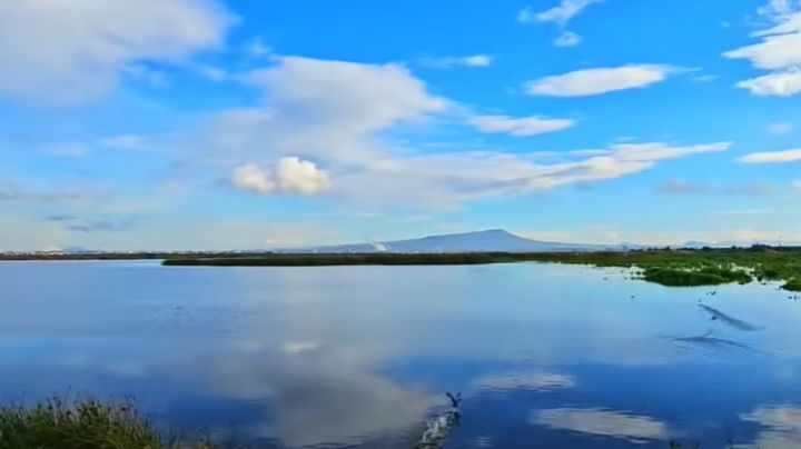 Lluvias recuperan el Lago de Texcoco