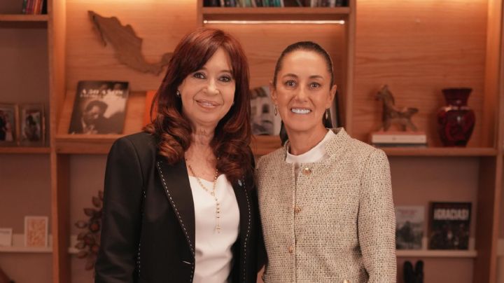 “Hablamos sobre lo que significa ser mujer presidenta”: Sheinbaum se reúne con Cristina Kirchner