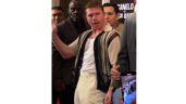 “Este wei ya valió": Canelo Álvarez explota ante Berlanga en plena conferencia (Video)