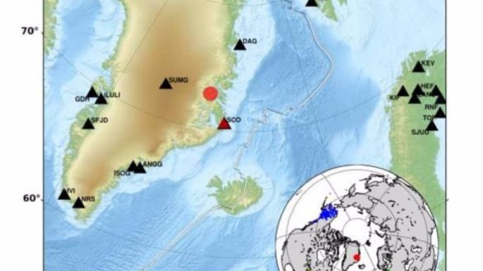 Un gran tsunami en Groenlandia desató olas durante una semana