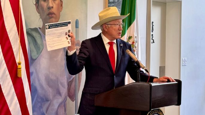 “El Mayo” fue llevado por la fuerza a EU y entregado por hijo de “El Chapo”: Ken Salazar