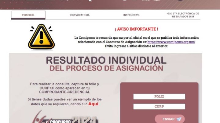 Listos los resultados Comipems 2024 para educación media superior