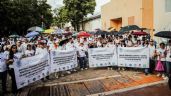 Se manifiestan en Chiapas en contra de la reforma al Poder Judicial