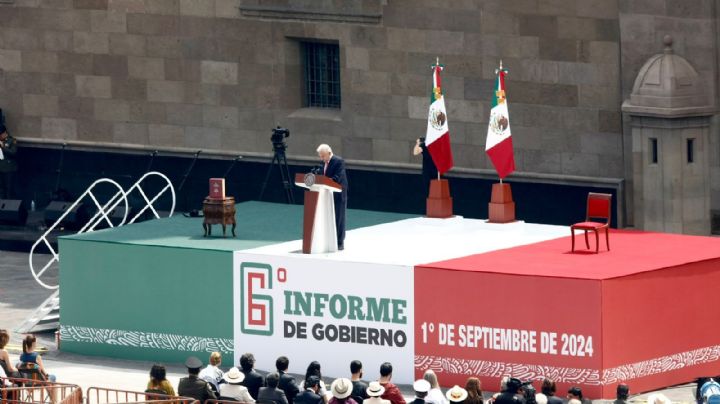 “Me voy a jubilar con la conciencia tranquila”, dice AMLO en el mensaje final de su Sexto Informe