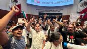 Manifestantes logran ingresar al Senado; suspenden la discusión de la reforma judicial (Videos)