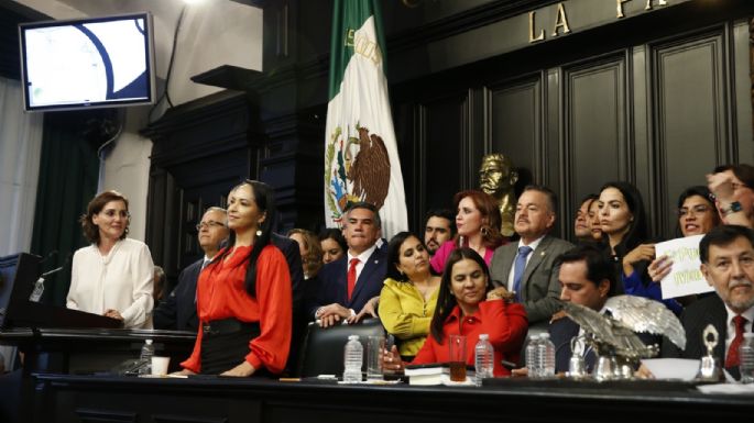 Lilly Téllez llama “Bellaco Fernández Llorona” al presidente del Senado (Video)