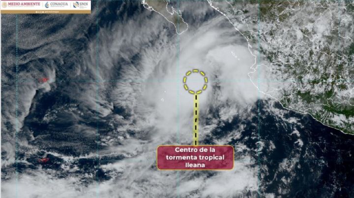 Se forma la tormenta tropical Ileana; impactará dos veces al país