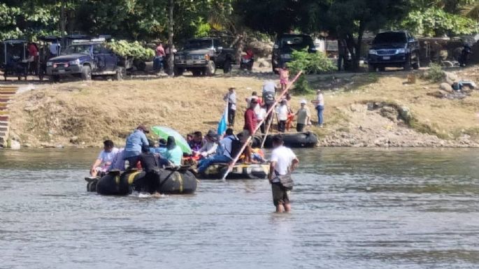 Dos migrantes mueren tras ser arrastradas por el río Suchiate; querían cruzar de Guatemala a México