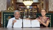 AMLO publica la reforma judicial; firma el decreto con Claudia Sheinbaum como testigo (Video)