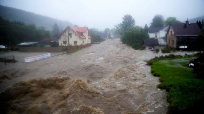 Las inundaciones provocan evacuaciones en República Checa y Polonia