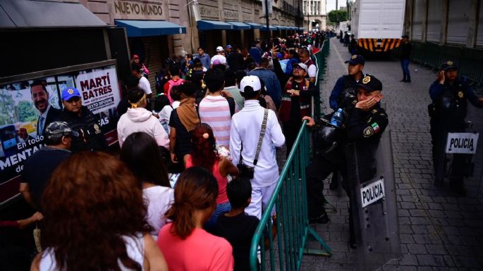 El Zócalo a unas horas del último Grito del sexenio de AMLO (Fotogalería)