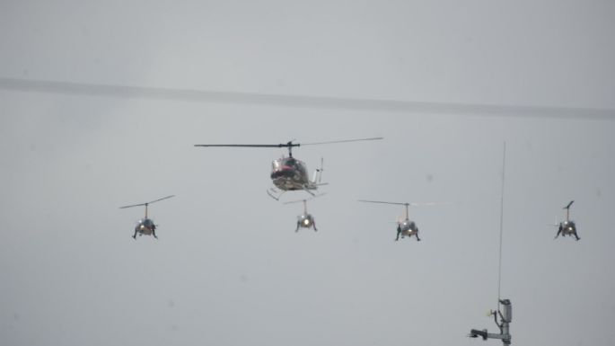 Presidió Américo Villarreal desfile cívico-militar por 214 aniversario del inicio de la independencia