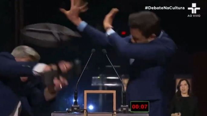 Candidato da sillazo a su rival en pleno debate televisado en Brasil (Video)