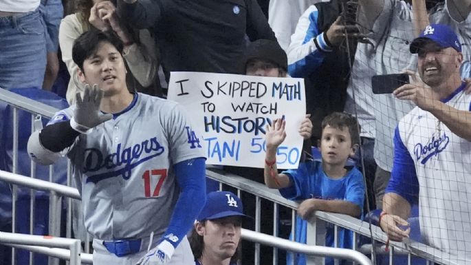 Ohtani se inscribe como el primer miembro del club de los 50/50 y Dodgers avanzan a playoffs