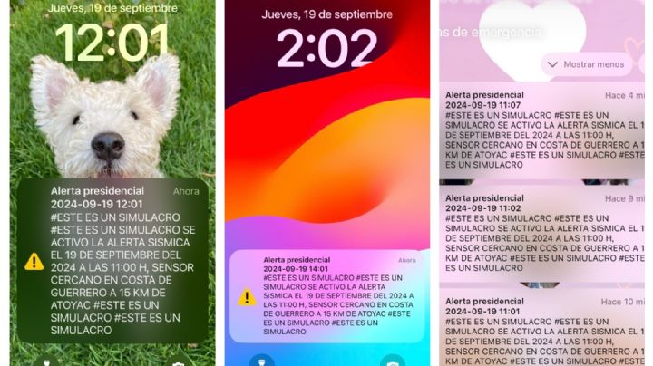 Reportan fallas en el sistema de alerta sísmica en teléfonos celulares