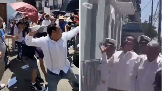 Trabajadores del Poder Judicial se deslindan de agresión a AMLO y la atribuyen a morenistas (Videos)