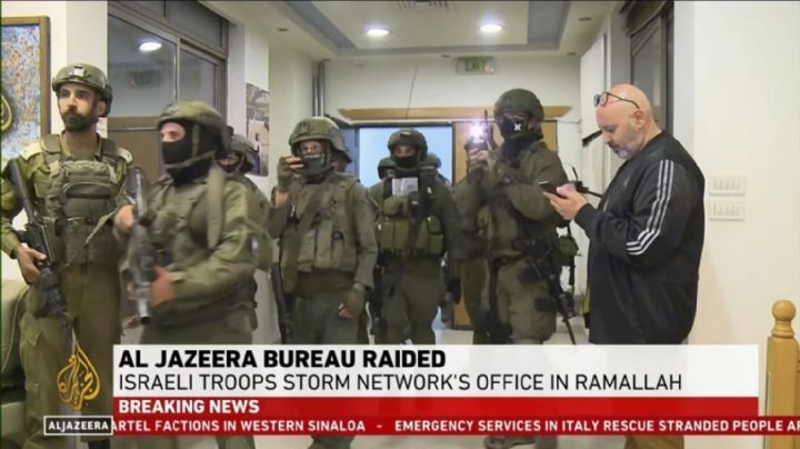 Israel allana y cierra la oficina de Al Jazeera en Ramala