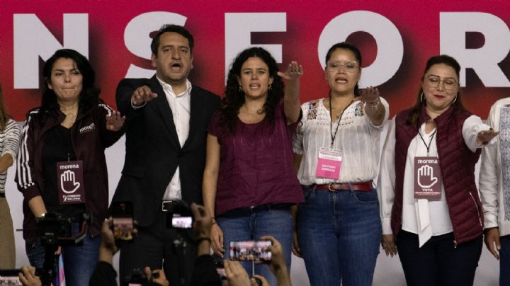 Morena elige a Luisa María Alcalde como nueva líder; hijo de AMLO, secretario de Organización