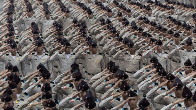 Salutación de las Fuerzas Armadas y Guardia Nacional