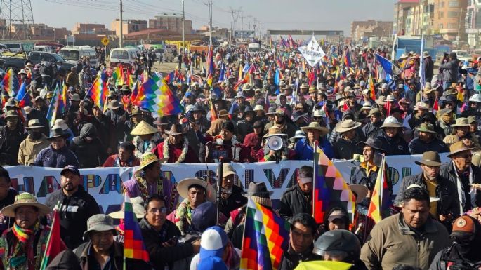 Marcha liderada por Evo Morales ingresa a La Paz en medio de presiones al Gobierno de Luis Arce