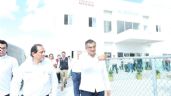 Inaugura Américo albergue y residencia en hospital de Matamoros durante enlace con el presidente AMLO