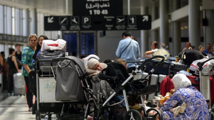 El principal aeropuerto de Líbano cancela más de 30 vuelos en plena oleada de ataques israelíes