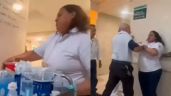 Enfermera del IMSS en Chihuahua agrede a compañeros con jeringas contaminadas (Video)