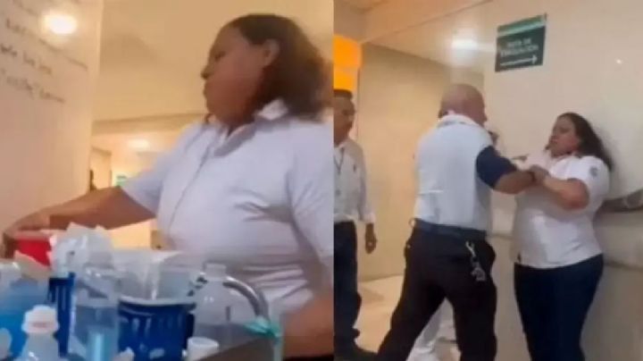 Enfermera del IMSS en Chihuahua agrede a compañeros con jeringas contaminadas (Video)