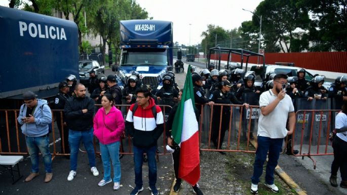 “Seremos absolutamente respetuosos”: Ifigenia Martínez sobre el bloqueo en San Lázaro